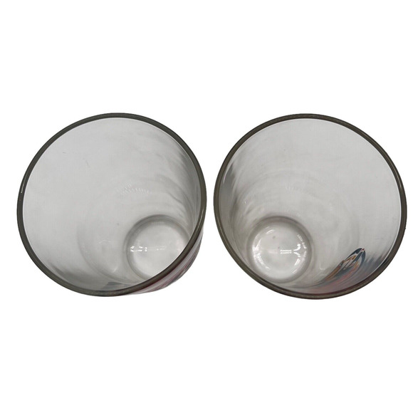 Miller Light Pint Drinking Glasses Lot of 2 Logo Barware Pub Breweriana USA - Picture 5 of 5